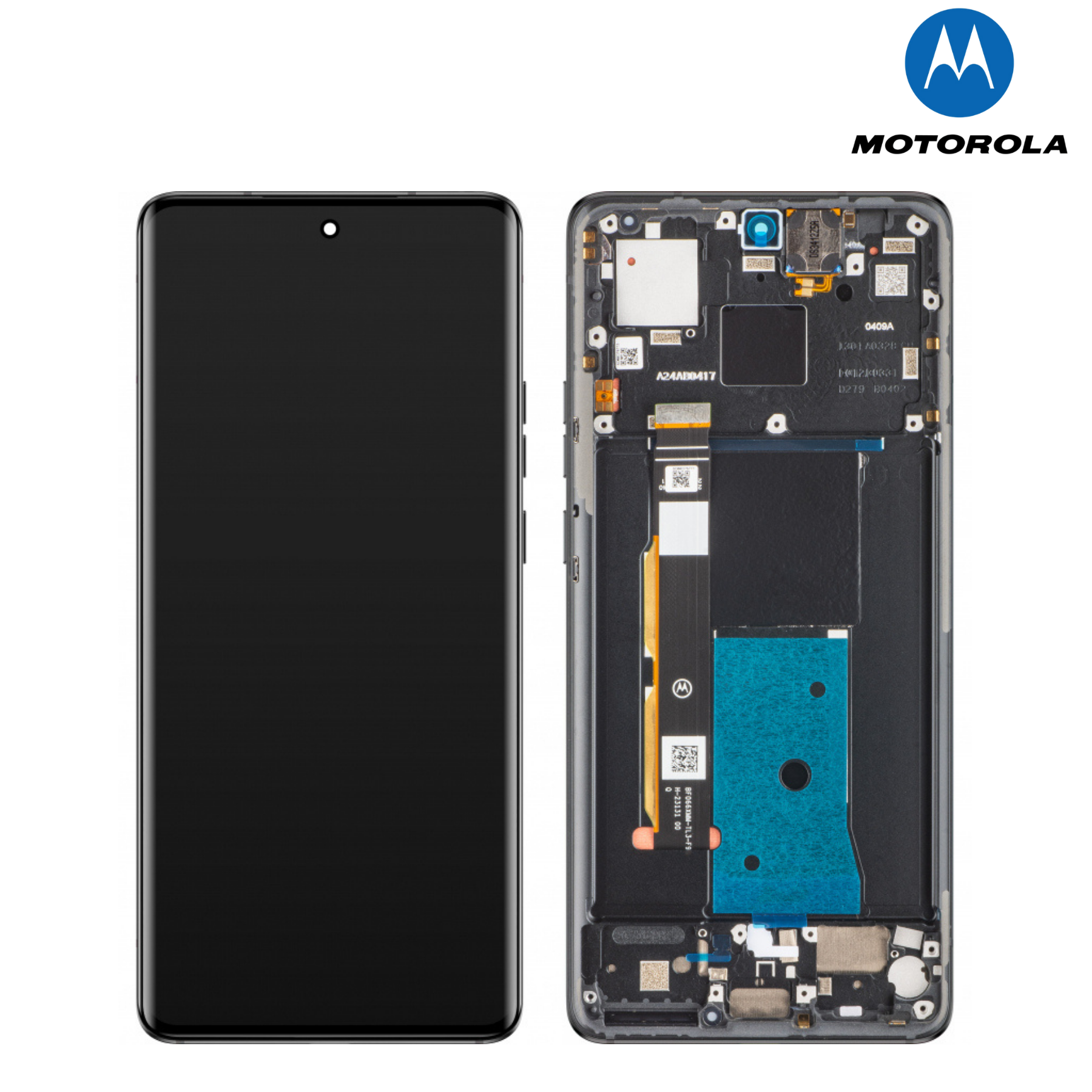 LCD Display Module for Motorola Moto G85, Black